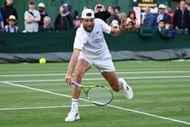 Maxime Cressy at the 2023 Wimbledon Championships.